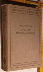 Biologie der Hemipteren. Eine Naturgeschichte der Schnabelkerfe