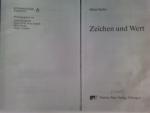 Zeichen und Wert. (= Kodikas / Code Supplement Bd. 6)