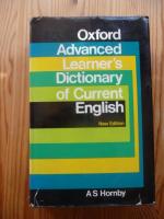 Oxford Advanced Learner's Dictionary of Current English.