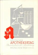 Deutscher Apothekertag / Pharmazeutische Ausstellung München 1954 [Konvolut!]