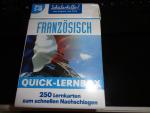 Quick-Lernbox Lernkartensystem Französisch - Klasse 5 - 10 - 250 Stück Lernkarten Schülerhilfe