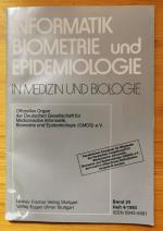 Informatik, Biometrie und Epidemiologie in Medizin und Biologie   -   Band 24, Heft 4/1993