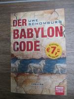Uwe Schomburg: Der Babylon Code: Uwe Schomburg: Der Babylon Code: