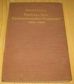 Fünfzehn Jahre parlamentarischer Geschichte 1866-1880