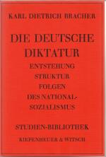 Bracher, Karl Dietrich: Die deutsche Dik Bracher, Karl Dietrich: Die deutsche Dik