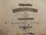 Carl Jernstedt: Calligraphisches Magazin