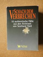 Schach dem Verbrechen Band 1 und 2 im Schuber. Authentische Fälle aus den Archiven von Scotland Yard