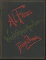 Al Fresco.   Wandschmuckmotive. In 12 Tuschzeichnungen. (Flügelmappe m. inliegendem Doppelbogen u. Tafeln)