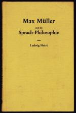 Max Müller und die Sprach-Philosophie - Nachdruck