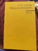Lessing, Gotthold E: Minna von Barnhelm Lessing, Gotthold E: Minna von Barnhelm