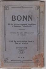 Bonn - 12 der hervorragendsten Ansichten in feinstem Farbendruck (ca. 1900-1918)