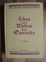 Leben und Weben der Sprache