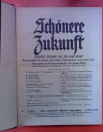 Schönere Zukunft ... zugleich Ausgabe von Das Neue Reich, Wochenschrift für Religion und Kultur, Soziologie und Volkswirtschaft, Jahrgang IX. Nr. 1... 1. Oktober 1933