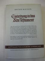 Artur Weiser: Einleitung in das Alte Tes