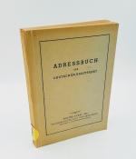 Adressbuch der deutschen Kraftfahrt.