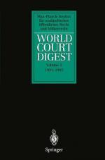 World Court Digest. Volume 2 1991-1995.