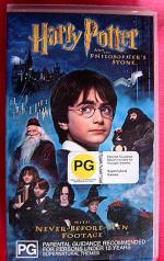 VHS: HARRY POTTER and the Philosopher's Stone, Video-Film in ENGLISCHER Sprache