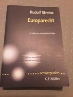 Rudolf Streinz: Europarecht Rudolf Streinz: Europarecht