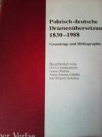 Polnisch-deutsche Dramenübersetzung 1830-1988 / Band 14
