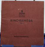 Siemens Kino Technik: Kino-Kamera Typ F 