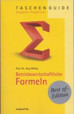 Betriebswirtschaftliche Formeln