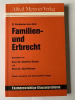 21 Probleme aus dem Familien- und Erbrecht