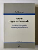 Staatsorganisationsrecht