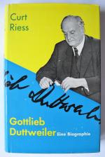 Gottlieb Duttweiler - Eine Biographie