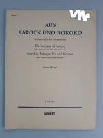 Runge, Johannes (Hrsg.): Aus Barock und Runge, Johannes (Hrsg.): Aus Barock und