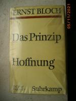 Ernst Bloch: Das Prinzip Hoffnung