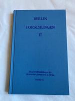 Berlin-Forschungen II