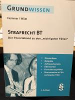 Grundwissen Strafrecht BT