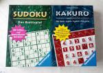 Sudoku - Das Brettspiel / Kakuro - Das Spiel  --  2 neuwertige Ravensburger Spiele