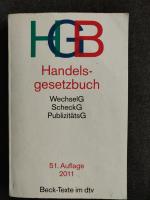 Handelsgesetzbuch HGB - mit Einführungsgesetz, Publizitätsgesetz und Handelsregisterordnung