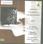 Arturo Benedetti Michelangeli plays Beethoven & Debussy