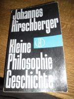 Kleine Philosophie Geschichte