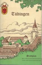 Tübingen Stadtplan 1963