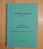 Liber amicorum. Jürgen Horn zum Dank. (Ägyptologie)