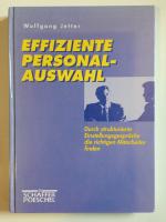 Wolfgang Jetter: Effiziente Personalausw Wolfgang Jetter: Effiziente Personalausw