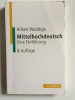 Hilkert Weddige: Mittelhochdeutsch