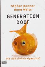 Bonner, Stefan; Weiss, Anne: Generation Bonner, Stefan; Weiss, Anne: Generation