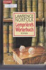 Lawrence Norfolk: Lemprière Lawrence Norfolk: Lemprière