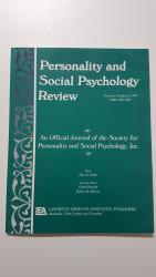 Journal of Personality and Social Psychology Review 8/4 (2004)