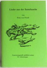 Forell, Fritz von: Lieder aus der Sattel
