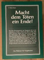 Otto Maier: Macht dem Töten ein Ende