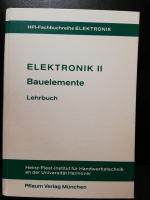 Elektronik II Bauelemente Lehrbuch