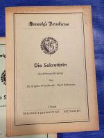 Die Sekretärin - Ausbildungslehrgang - Breunig's Fernkurse - Bände 1 bis 4 komplett im Einband