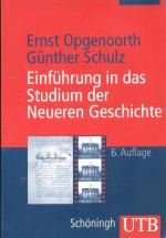 Einführung in das Studium der neueren Geschichte.  6. Auflage