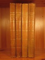 Neues elegantestes Conversations-Lexicon (Conversations-Lexikon) für Gebildete aus allen Ständen (Wolff's Conversations-Lexikon), Halbleder-Ausgabe, 4 Bände (mit 80 Stahlstichen).