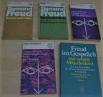 Freud-Sammlung, 5 Bände: Totem und Tabu + Darstellungen der Psychoanalyse + Das Ich und das Es (W) + Massenpsychologie und Ich-Analyse (W) + Freud im Gespräch mit seinen Mitarbeitern (W)